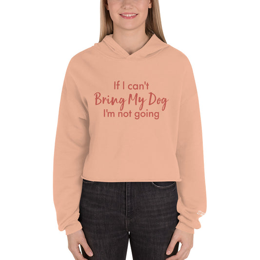 I'm Not Going - Cropped Hoodie